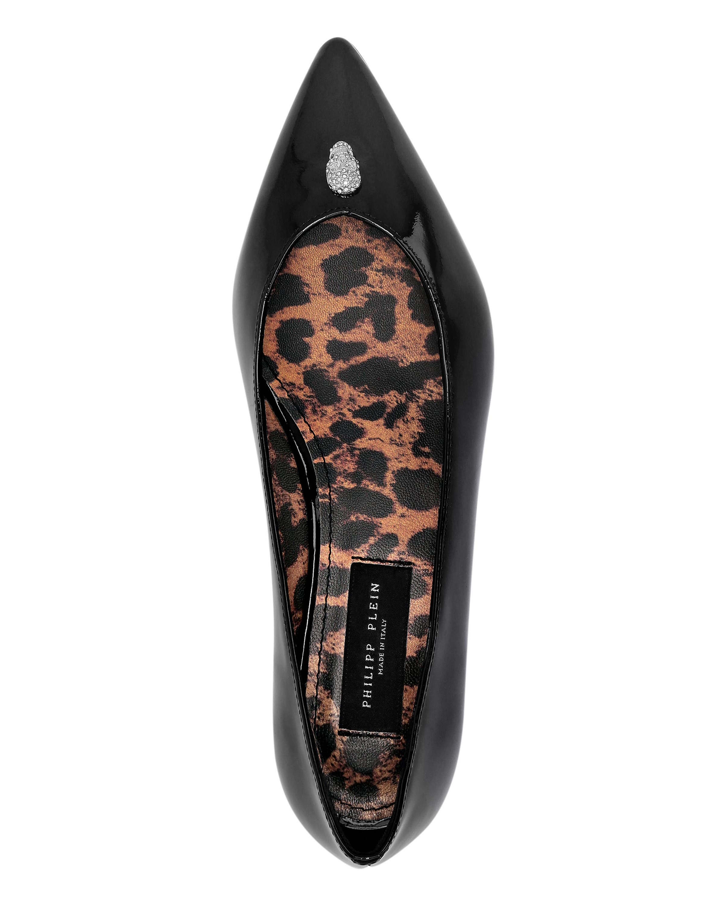 Ballet Flats Skull Women, Alternate, color, black
