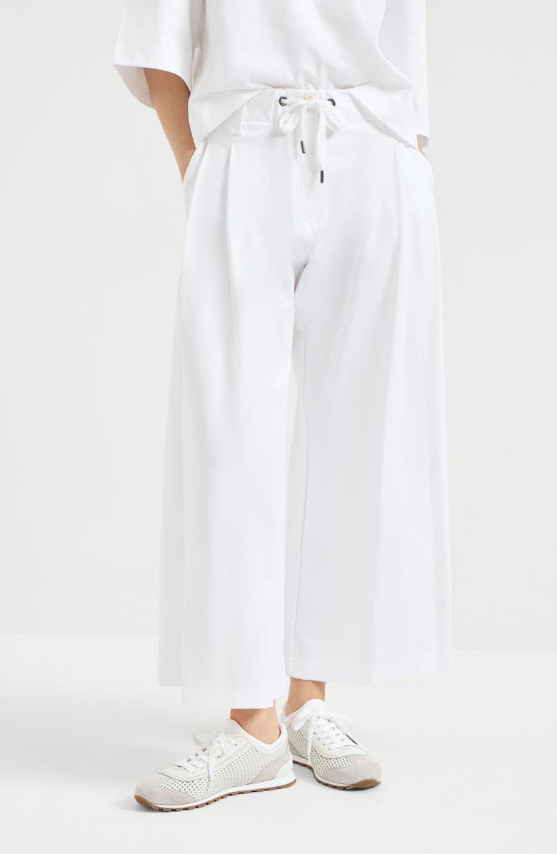 Brunello Cucinelli Couture interlock trousers, Main, color, White