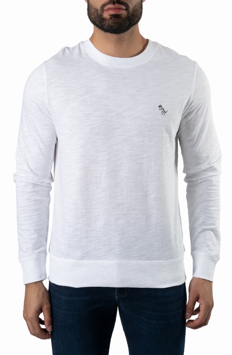 Jared Lang Cotton Long Sleeve T-Shirt, Main, color,