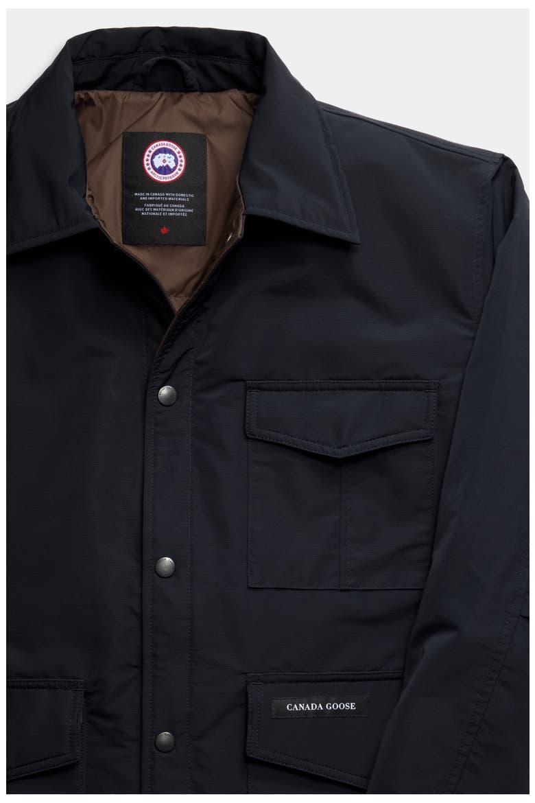 Legacy Cotton Blend Shirt Jacket, Alternate, color, NOCTURNE/ TERRA