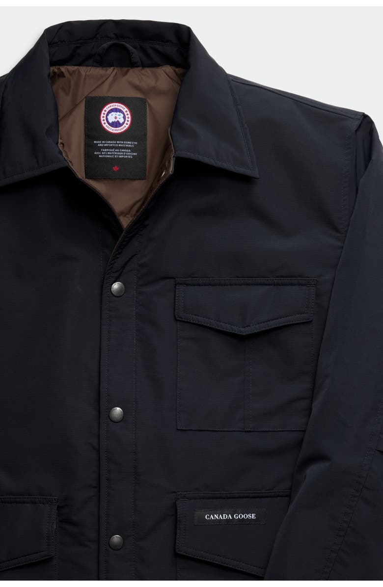 Canada Goose Legacy Cotton Blend Shirt Jacket, Alternate, color, Nocturne/ Terra
