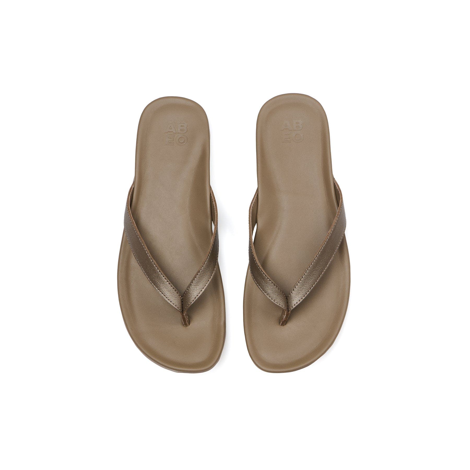 Oasis Flip Flop, Alternate, color, Fossil