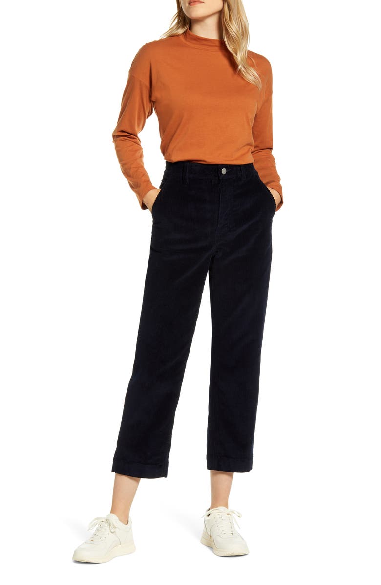 Everlane The Square Mock Neck Tee, Alternate, color,