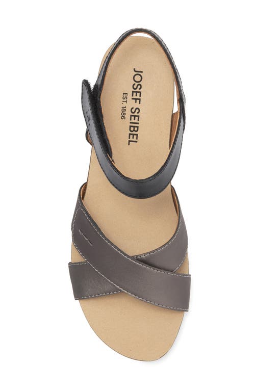 Josef Seibel Grace Sandal In Gray