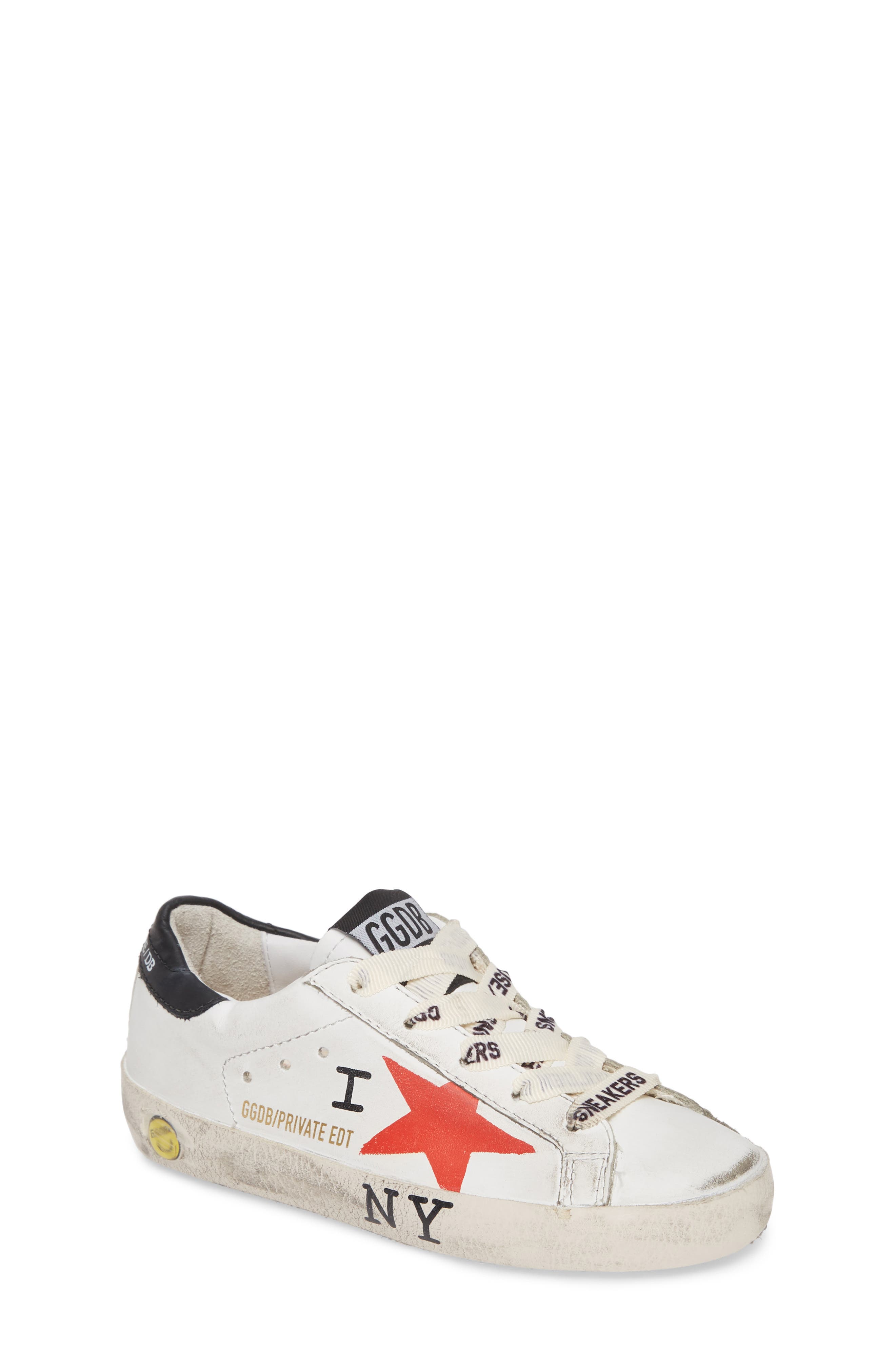 Golden Goose NYC Low Top Sneaker, Main, color, 