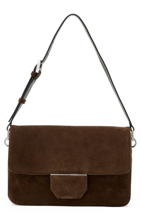 Ondine Suede Shoulder Bag