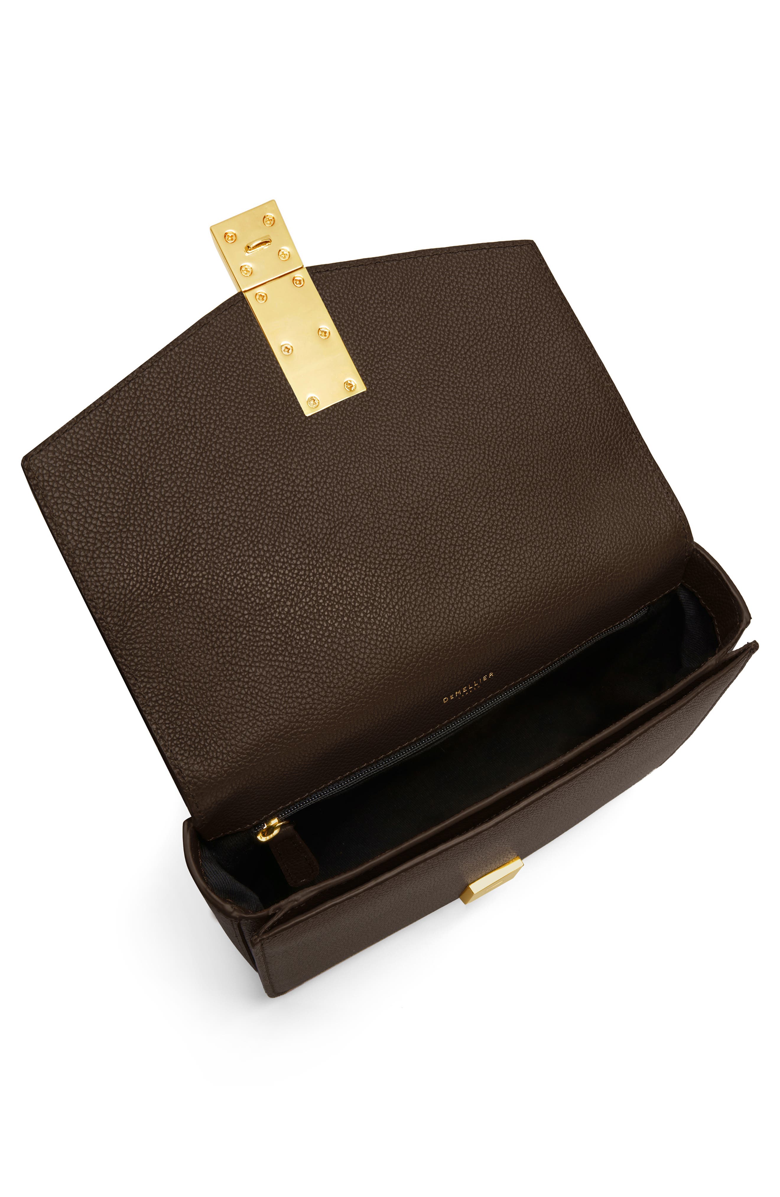 The Vancouver Leather Crossbody Bag, Alternate, color, MOCHA