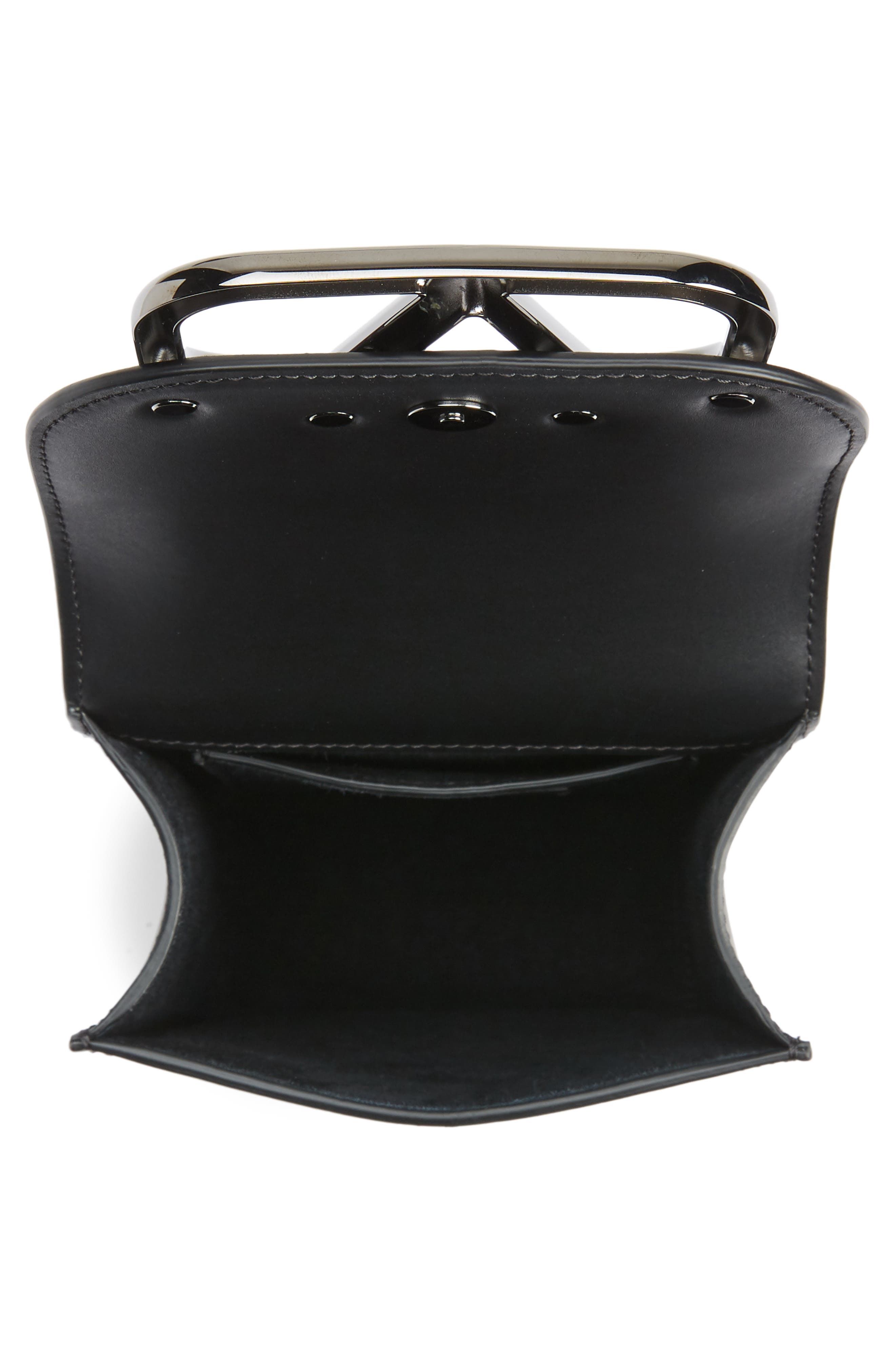 Valentino Garavani Valentino Small VLOGO Leather Crossbody Bag, Alternate, color, 