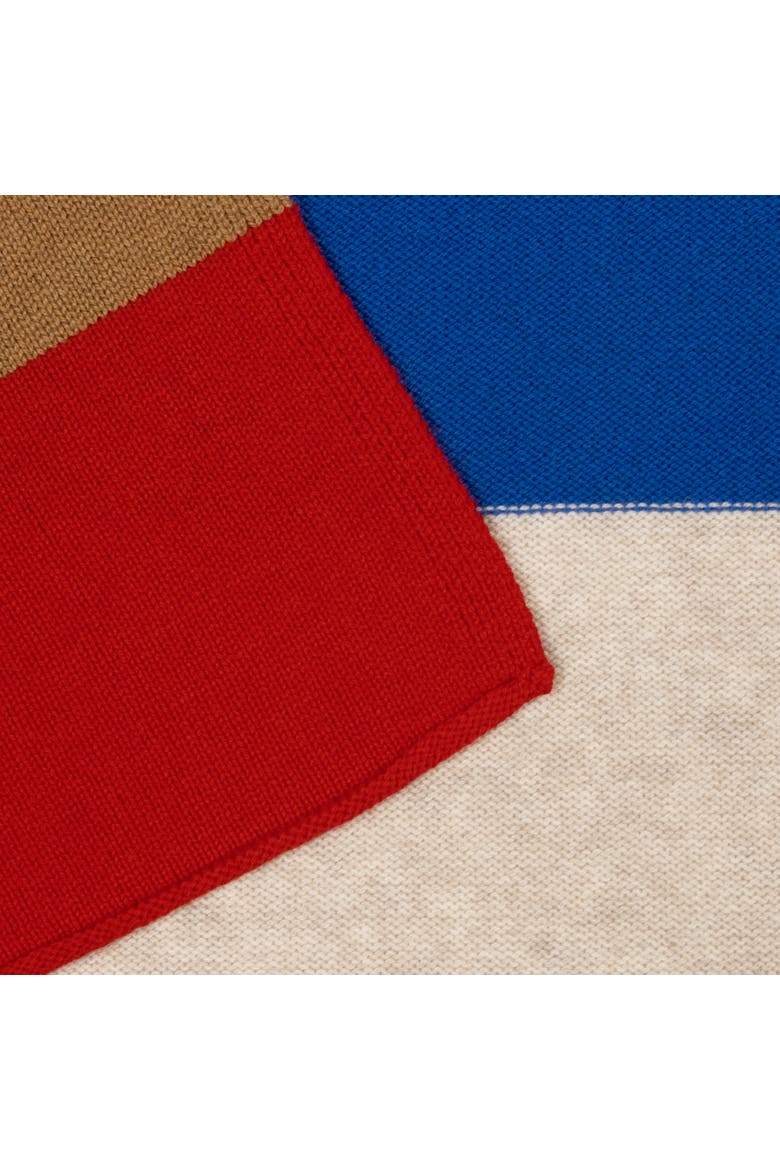 Art Blocks Scarf, Alternate, color, Cherry