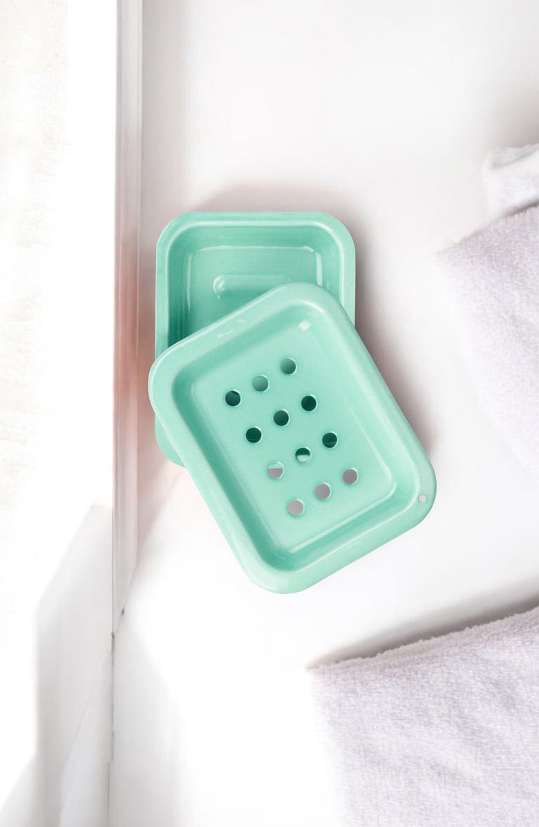 BRITISH COLOUR STANDARD Enamel Soap Dish, Alternate, color,