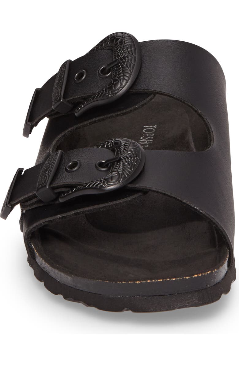 Topshop Studded Slide Sandal, Alternate, color,