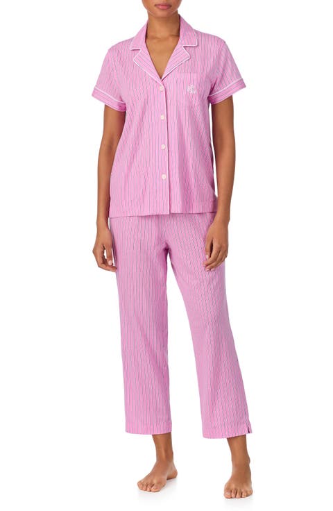 Notch Collar Long Pajamas (Regular & Plus)
