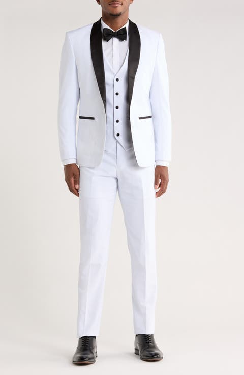 Premium Slim Fit 3-Piece Tuxedo (Regular & Big)