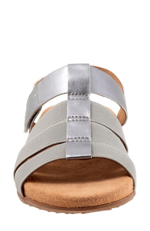 Softwalk ® Burnaby Slingback Sandal In Pewter