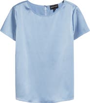 Emporio Armani Silk Satin T-Shirt