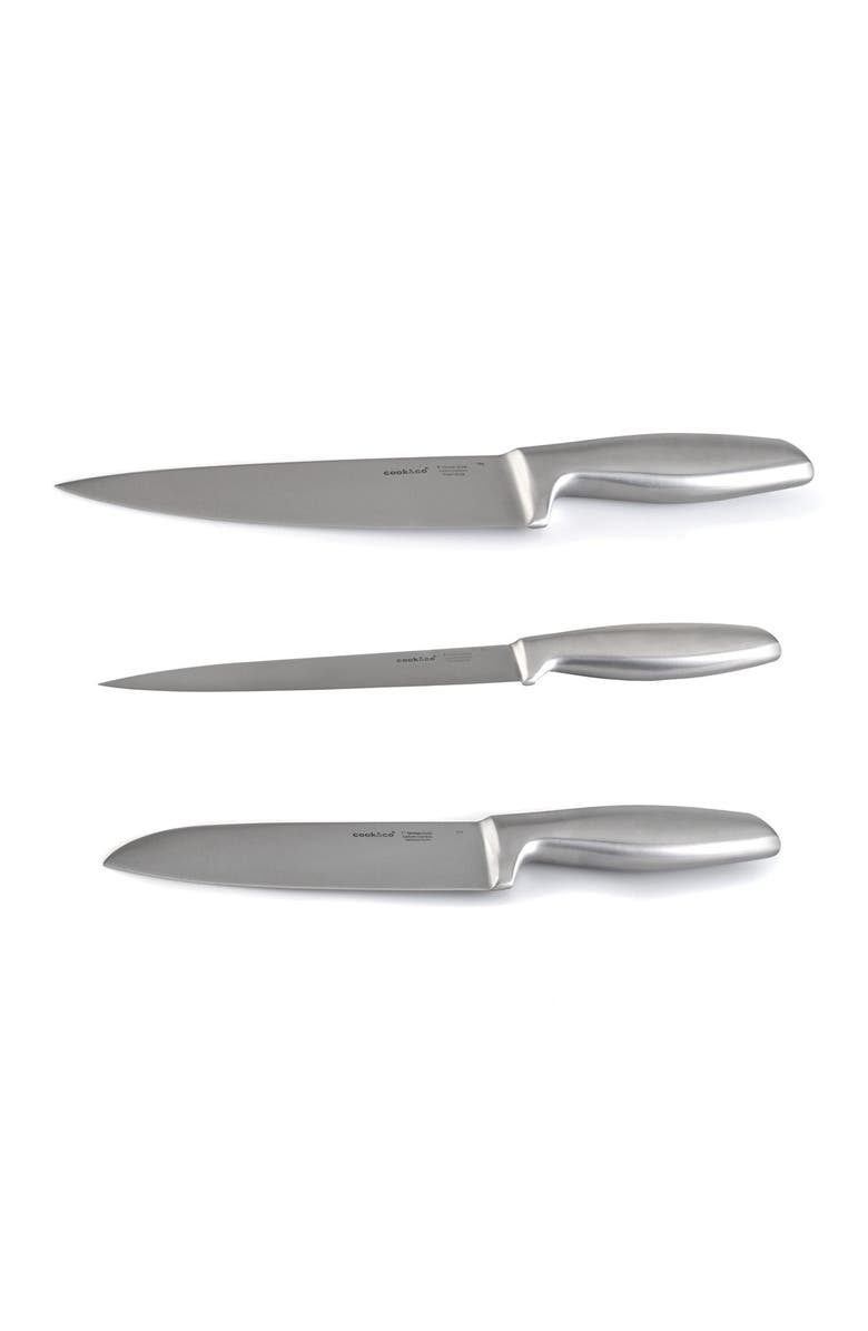 BergHOFF Geminis 3-Piece Stainless Steel Cutlery Set, Main, color, 