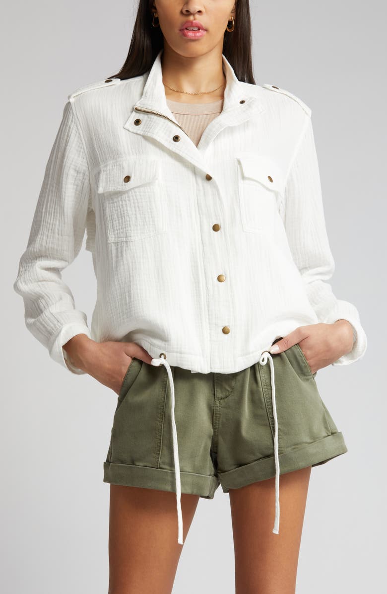Rails Collins Organic Cotton Military Jacket, Alternate, color,