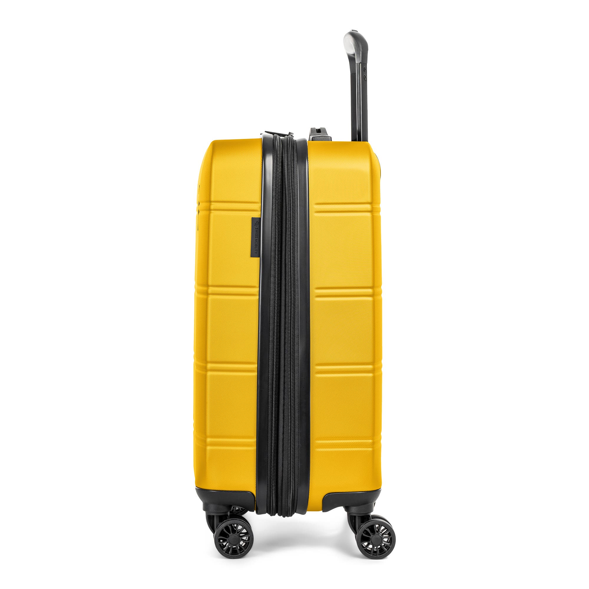 Swiss Mobility LAX 3 Piece Hardside Luggage Set, Alternate, color, Yellow