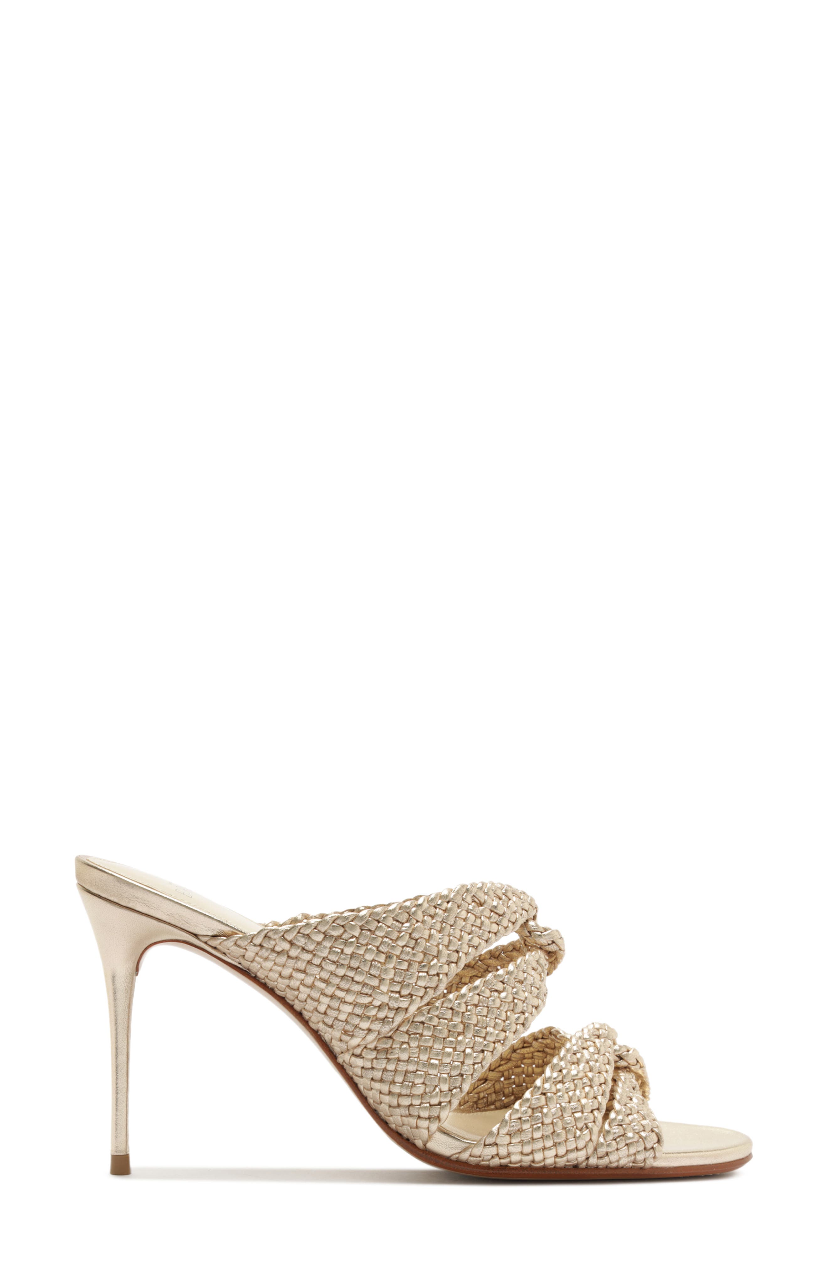 Sabrina Mule Sandal, Alternate, color, GOLDEN