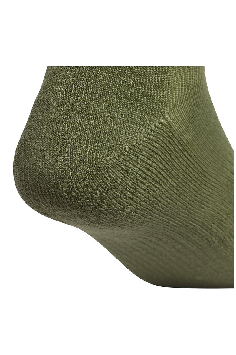 Cushioned 6-Pack AEROREADY Quarter Training Socks, Alternate, color, OLIVE GREEN/ DARK BLUE/ GREY