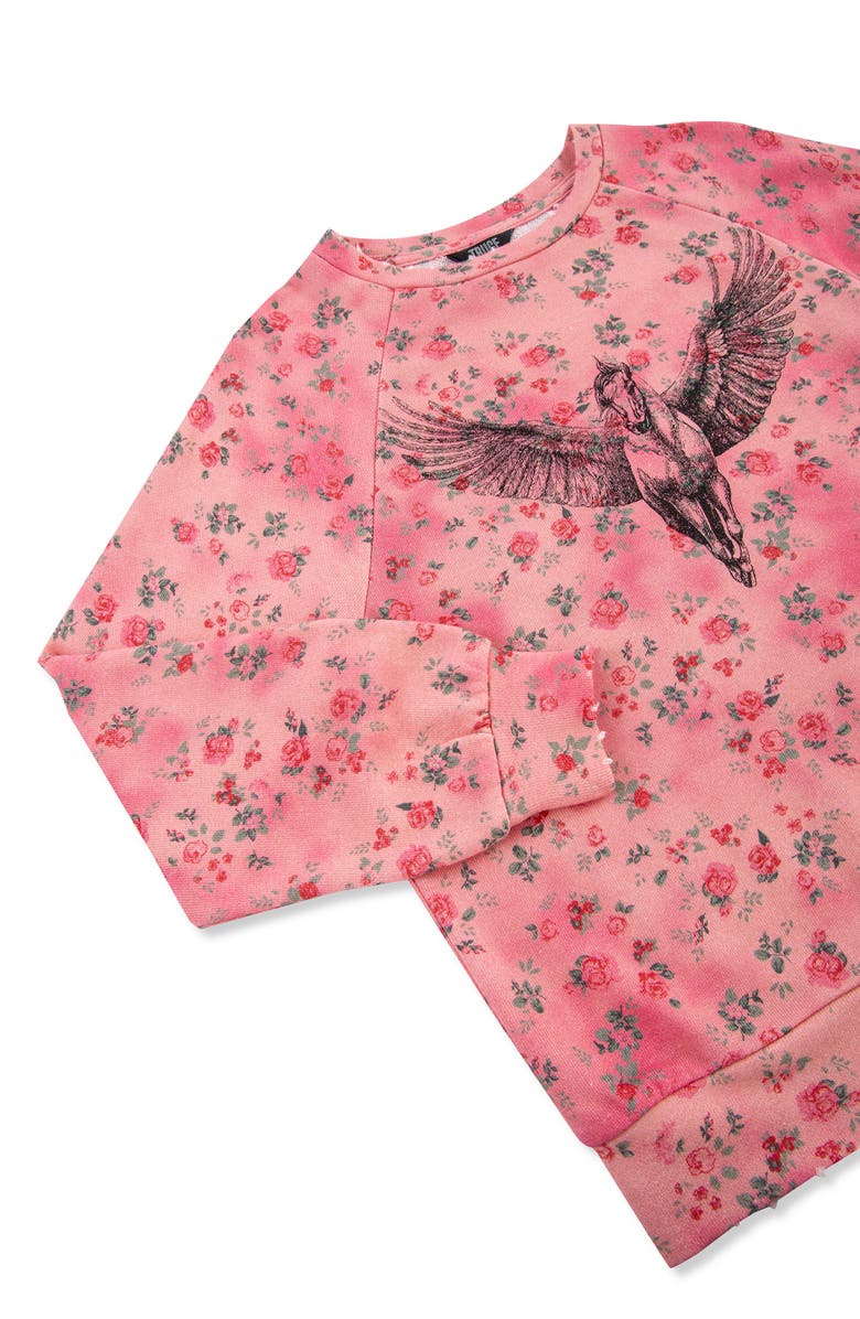 Truce Kids' Print Crewneck Sweatshirt, Alternate, color, Print