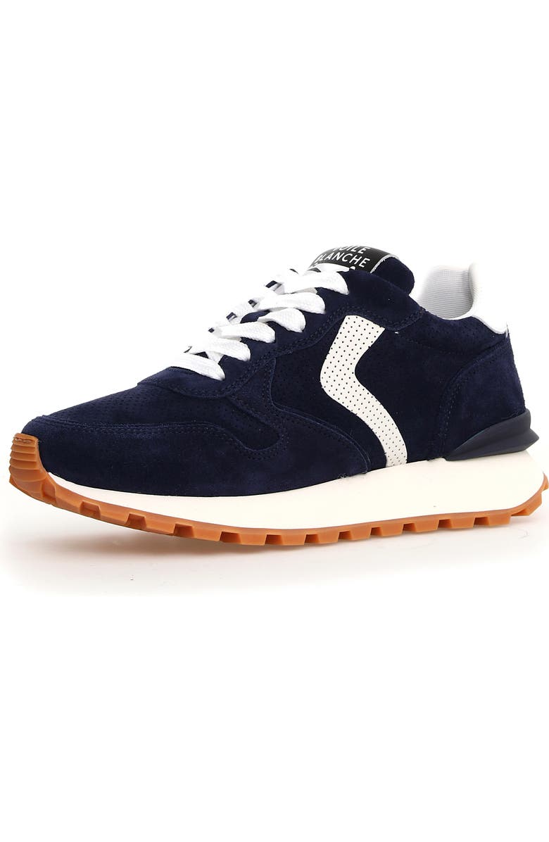 Voile Blanche Paris Race Sneaker, Main, color, Ink Blue