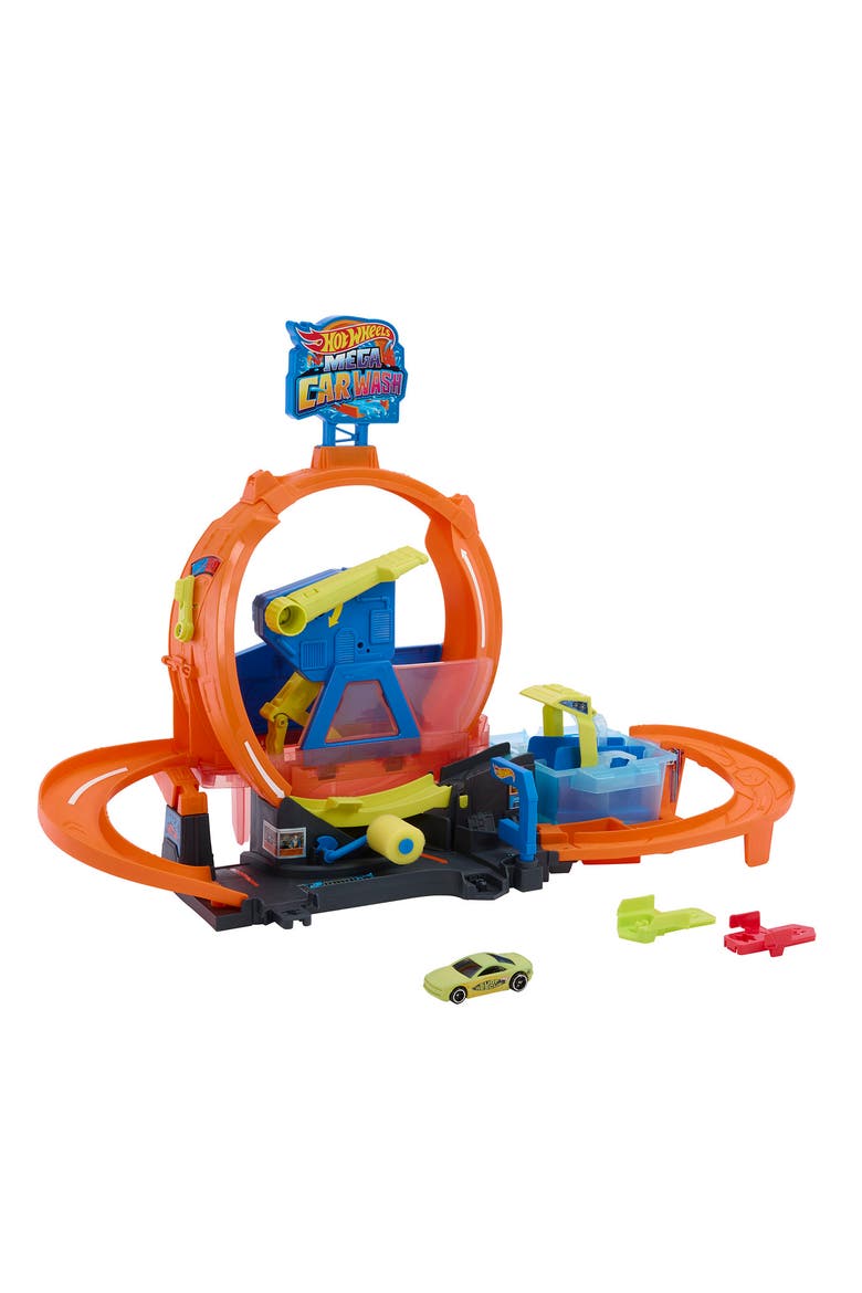 Mega Loop Car Wash Playset, Alternate, color, NONE