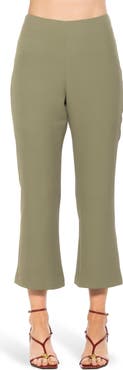 Alexia Admor Quinn Flared Cropped Pants