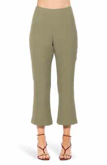Alexia Admor Quinn Flared Cropped Pants