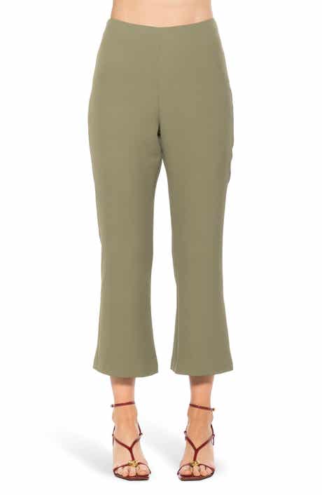 Alexia Admor Quinn Flared Cropped Pants