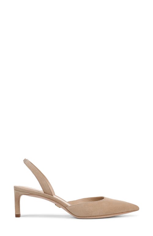 Veronica Beard Caroline Slingback Pointed Toe Kitten Heel Pump