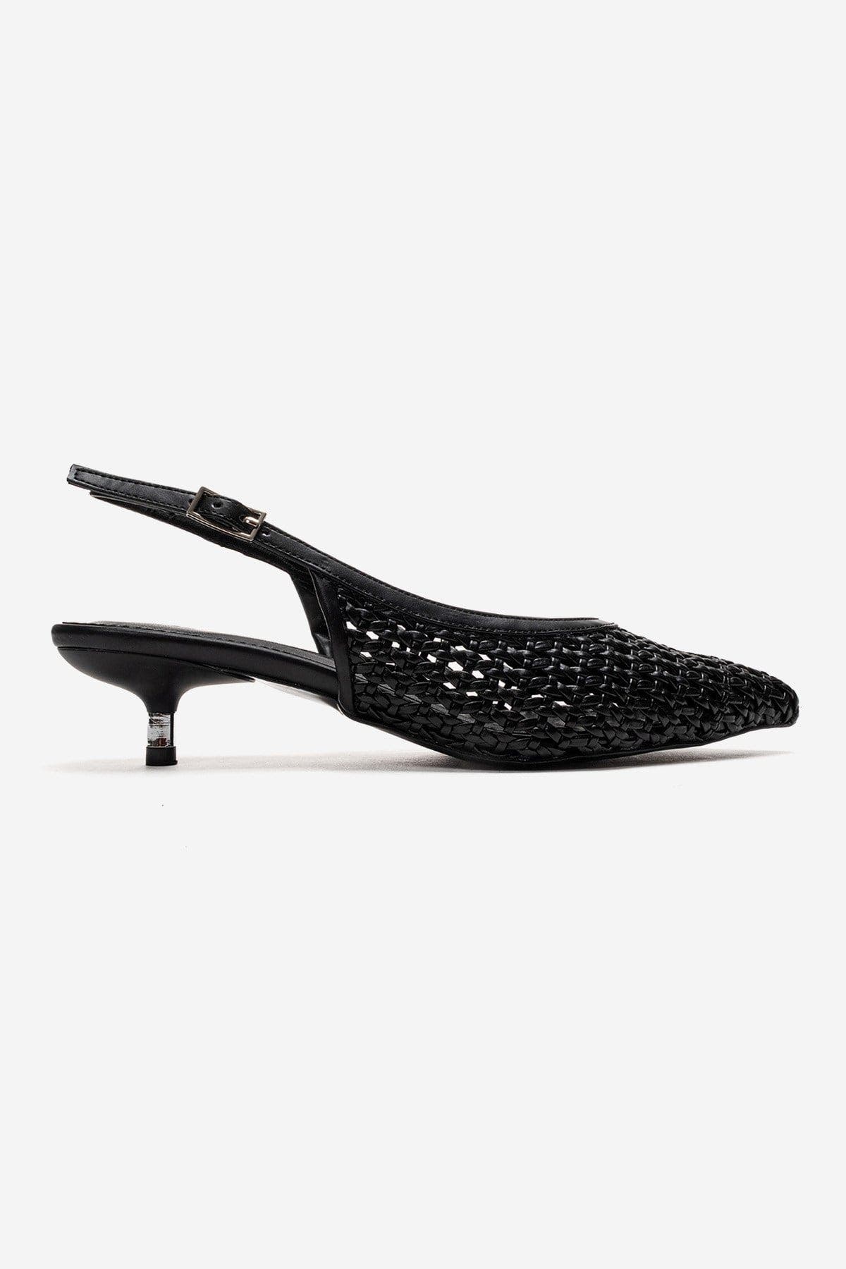 Prologue Shoes Orelis Kitten Heel Pump, Alternate, color, Black
