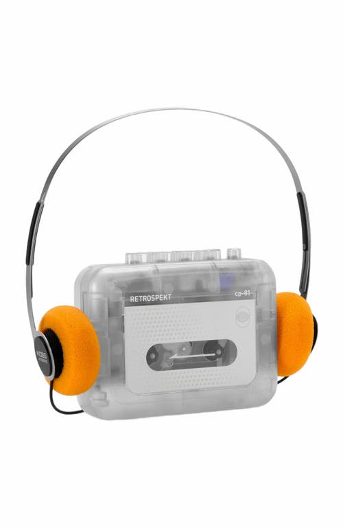 Retrospekt CP-81 Portable Cassette Player in Clear at Nordstrom