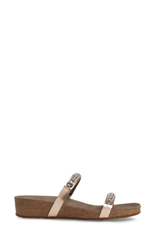 Mephisto 'ivana' Crystal Embellished Slide Sandal In Multi
