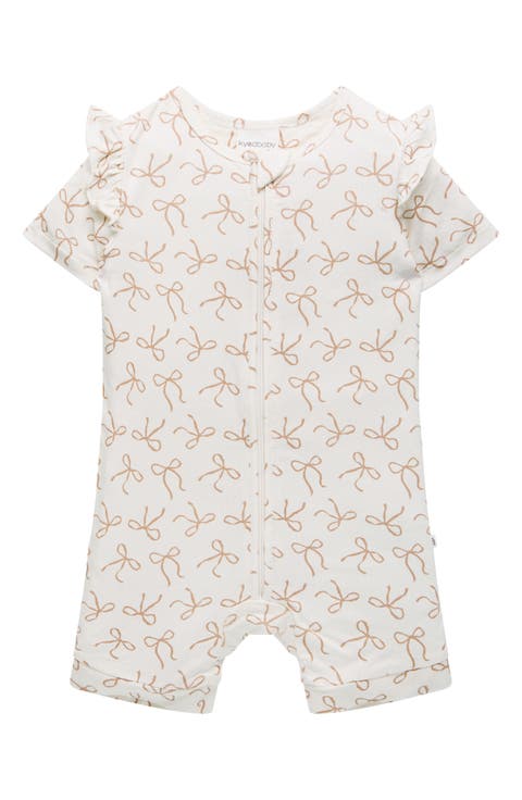Day or Night Frill Short Sleeve Romper