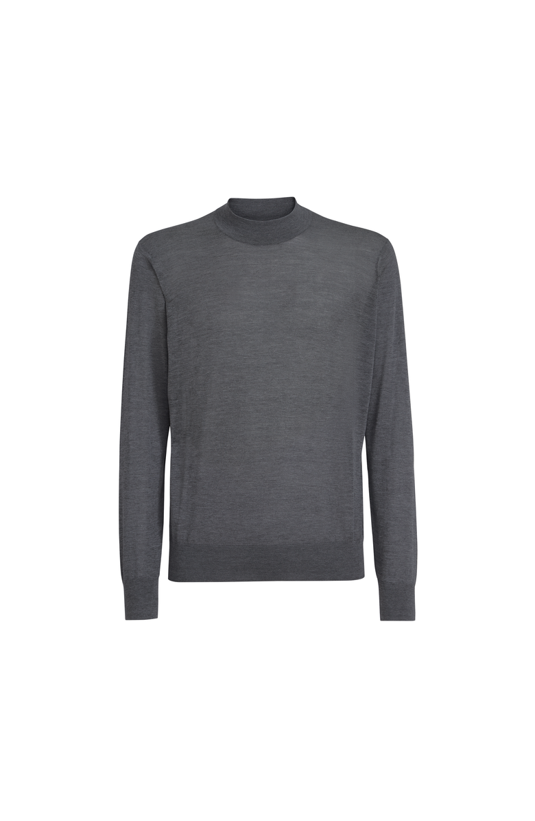 Brunello Cucinelli Lightweight sweater, Alternate, color, Dark Grey
