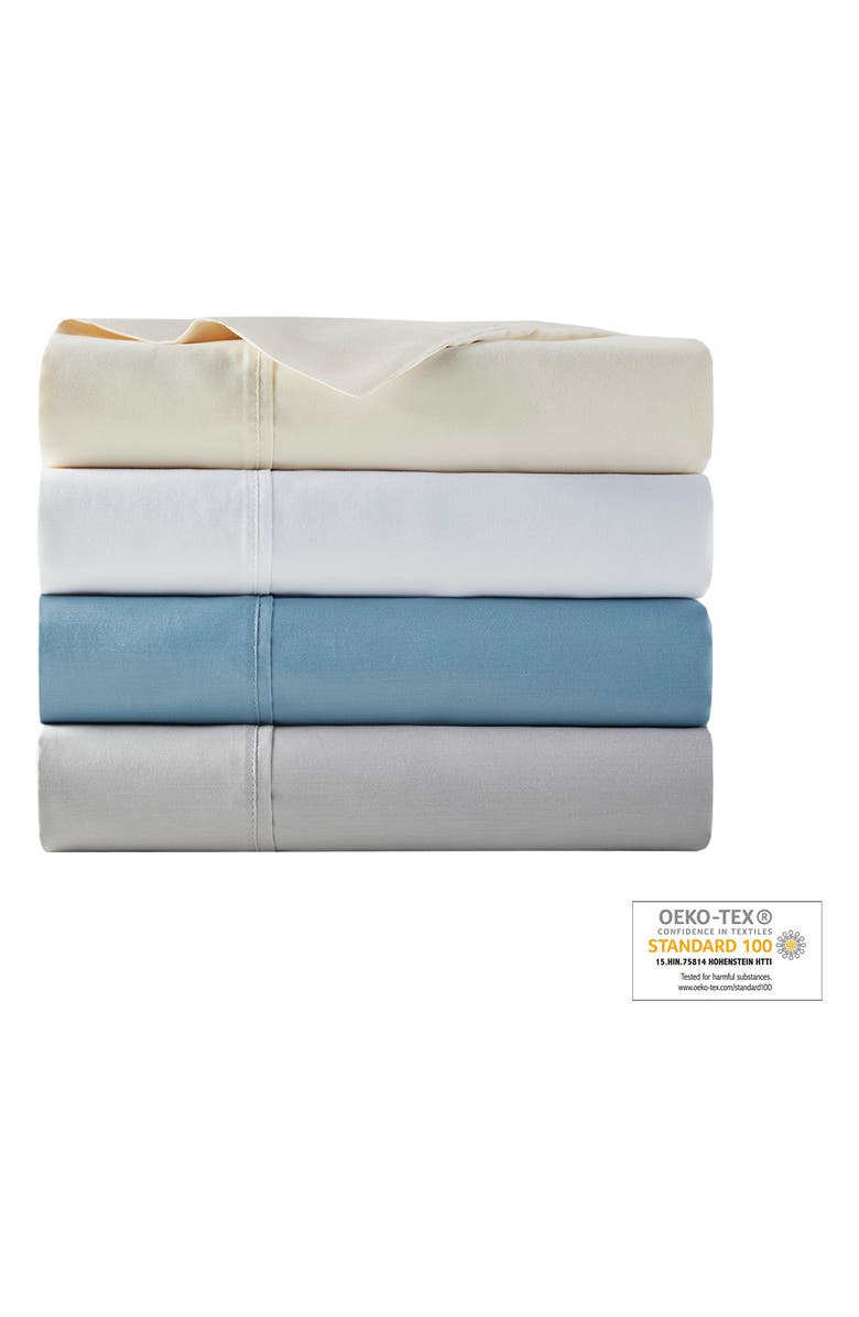 BEAUTYREST 700 Thread Count Tri-Blend Antimicrobial 4-Piece Sheet Set, Alternate, color, White