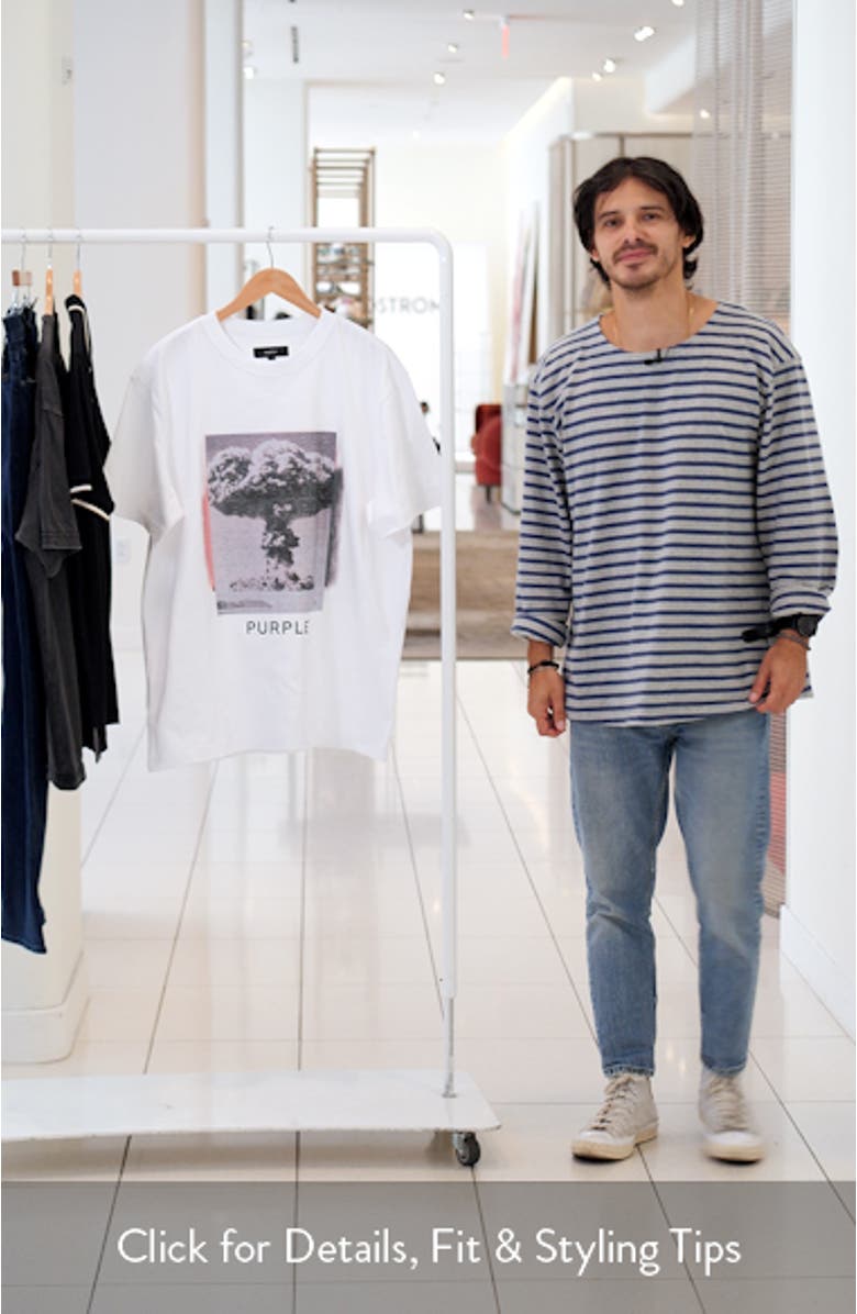 Heavyweight Jersey Graphic T-Shirt, sales video thumbnail