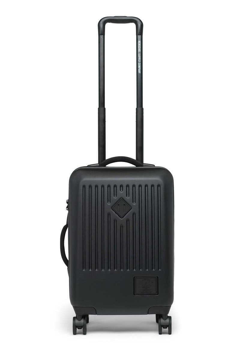 Small Trade 23-Inch Rolling Suitcase, Main, color, BLACK