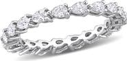 Julianna B. Diamond Pear Eternity Ring 14k