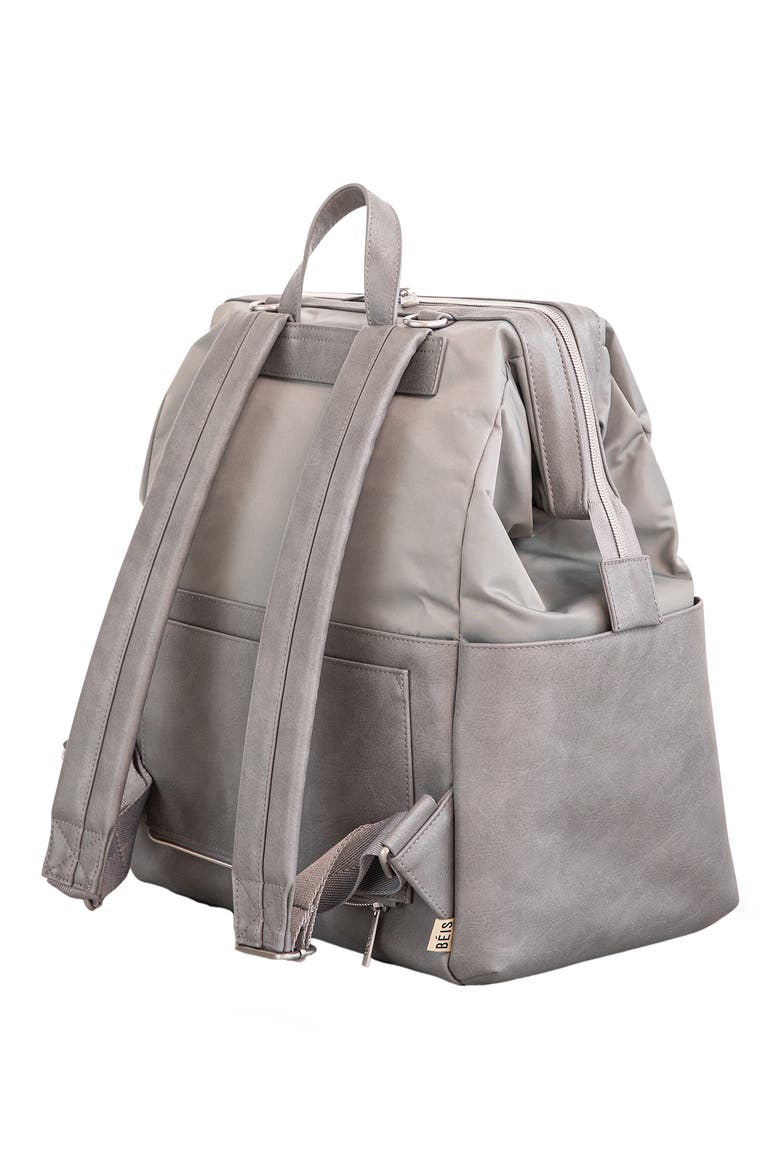 The Backpack Diaper Bag, Alternate, color, GREY