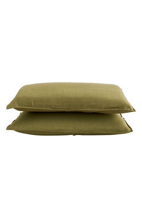 2-Pack European Linen Shams