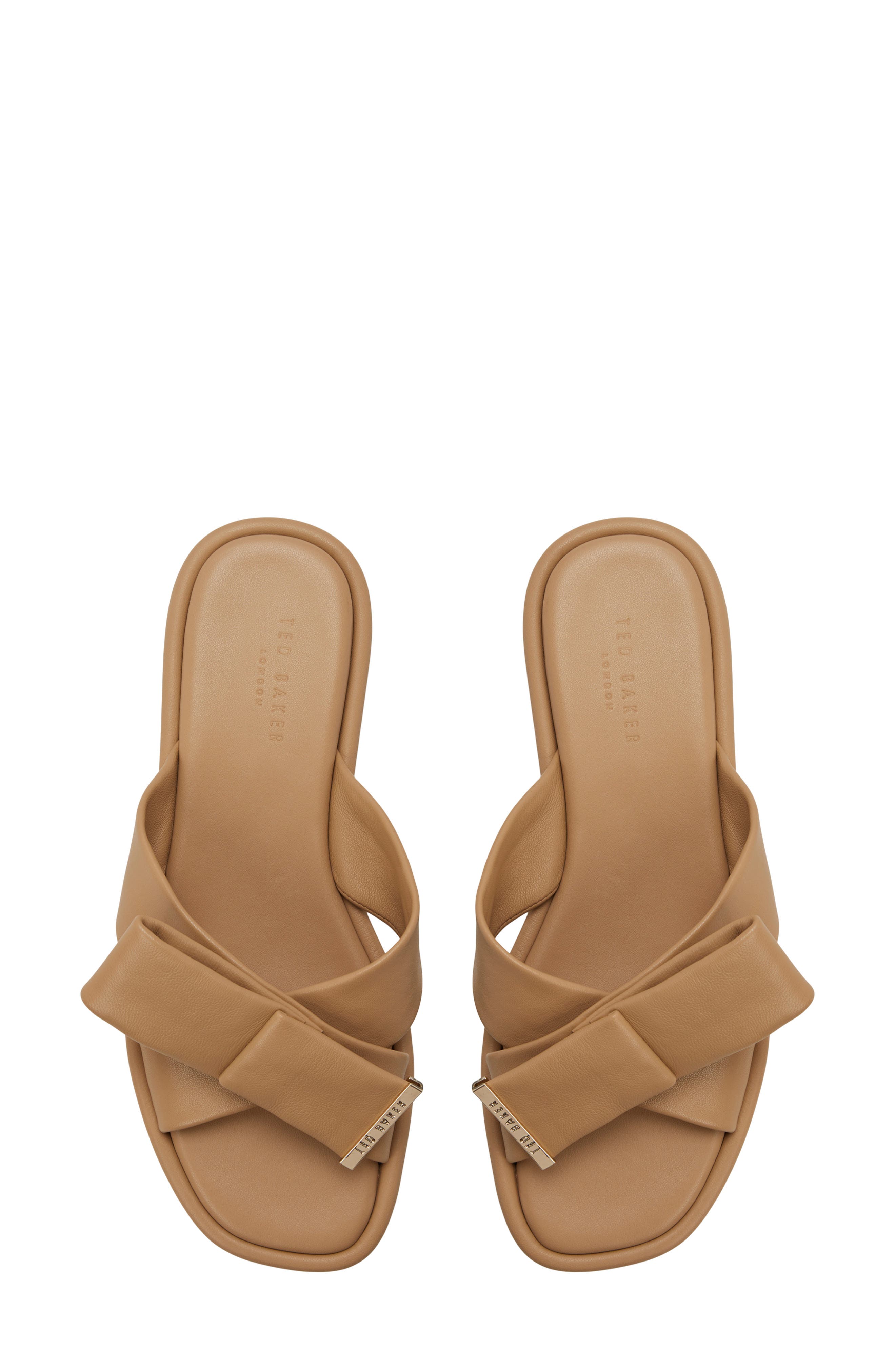 Spencer Slide Sandal, Alternate, color, BEIGE