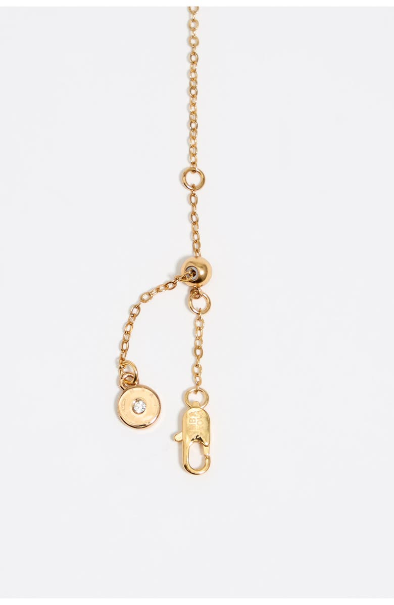 Bimba y Lola Dark Panther Head Necklace, Alternate, color, Gold