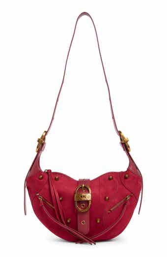 Tessa Suede Shoulder Bag