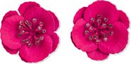 SAACHI Crystal Flower Earrings