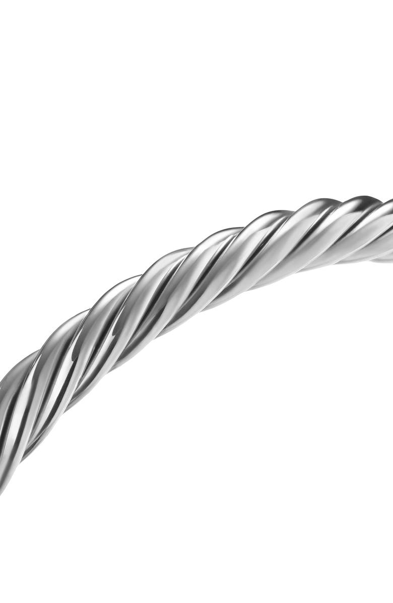 David Yurman Cable Cuff Bracelet in Sterling Silver, Alternate, color, Sterling Silver