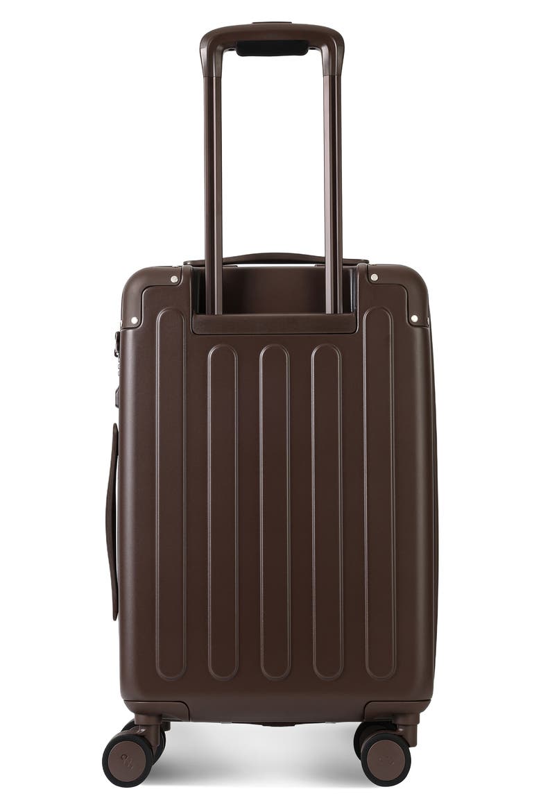 Nostos Matte Spinner Carry-On, Alternate, color, ESPRESSO