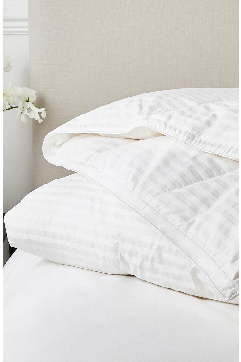 Ultra Warmth Hungarian Goose Down & Feather Comforter, Main, color, IVORY