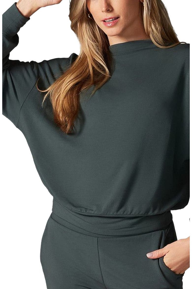 Slope Crew Sweatshirt, Alternate, color, URBAN